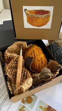 Image 1 of Crochet Basket 
