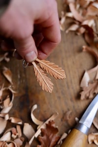 Image 2 of Feather-  Earrings 