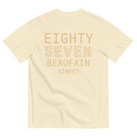 Image 1 of SAT Location Tee- Ivory/Tan