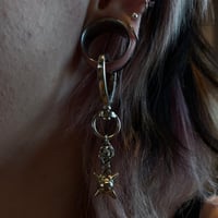 Image 3 of heart flail keychain 