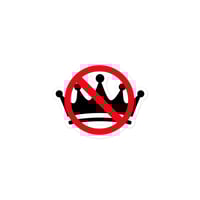 Image 2 of No Kings! Bubble-free stickers