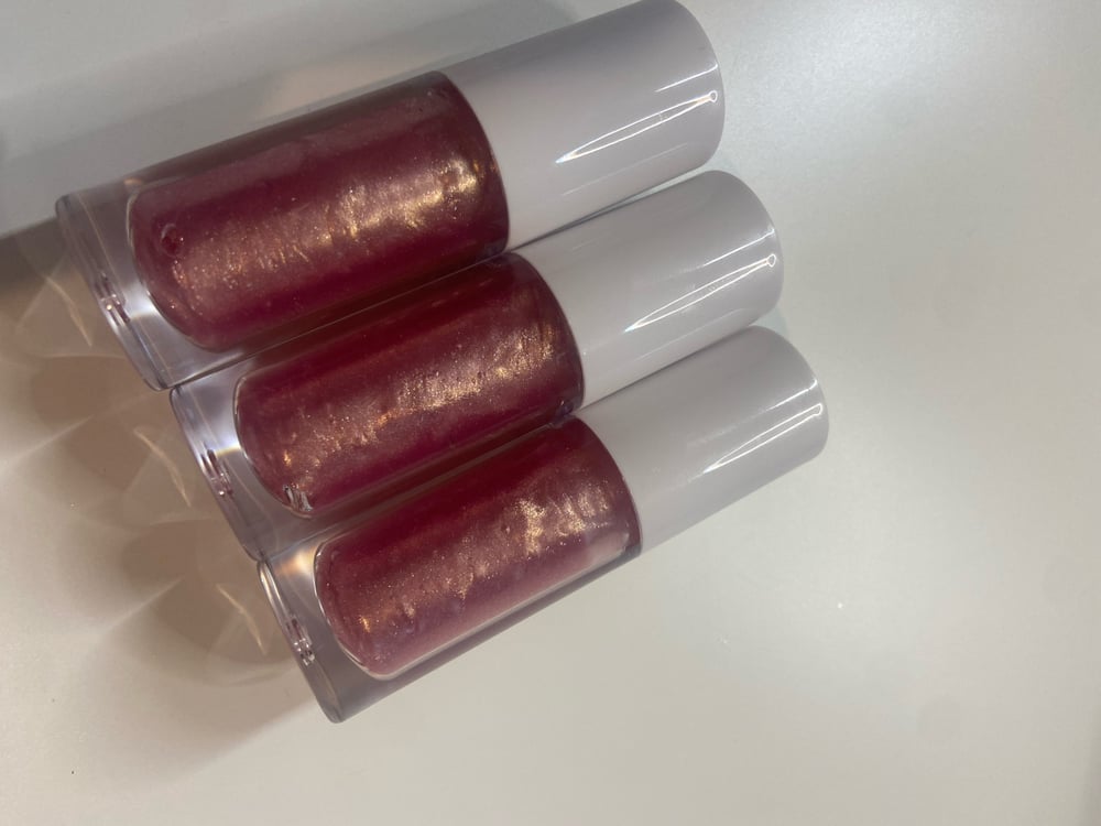 Image of pink Champagne lipgloss