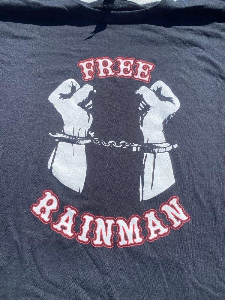 limited edition Rainman support tee