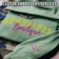 CUSTOM EMBROIDERY SERVICES 