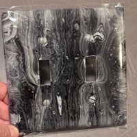Painted Light Switch Plate Cover (double)