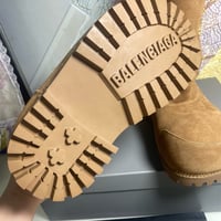 Image 3 of UNISEX TEDDY BROWN BAL BOOTS