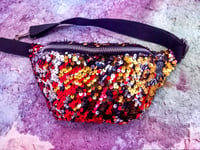 Image 1 of SEQUIN HIP BAG