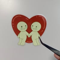 smiski lovers sticker