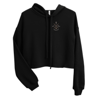 Image 2 of IF LOVING YOU WAS A MISTAKE WOMAN CROP HOODIE 