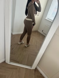 Image 4 of Alo yoga jacket / leggings gym set 