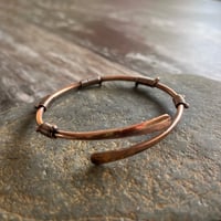 Image 4 of Open Ended Copper Wrap Bangle
