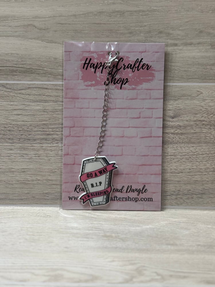Image of Ready-To-Bead Dangle  -  I'm Sleeping (SILVER)