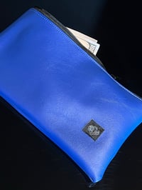 Image 3 of Blue Bespoke Bank Bag
