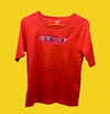 Hand-Embroidered L/XL Stay Weird Shirt