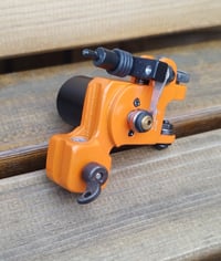 Image 2 of Aluminium sidewinder orange powder coated finish