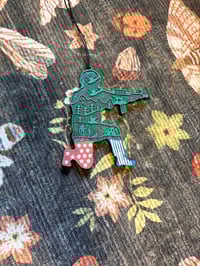 Mahogany Teakwood Scented Military Man Freshie #2