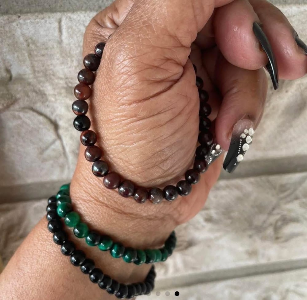 Image of Natural Stone Beaded Bracelets