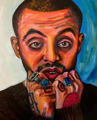 Image 4 of OG Mac Miller Painting 18x24” on Canvas 
