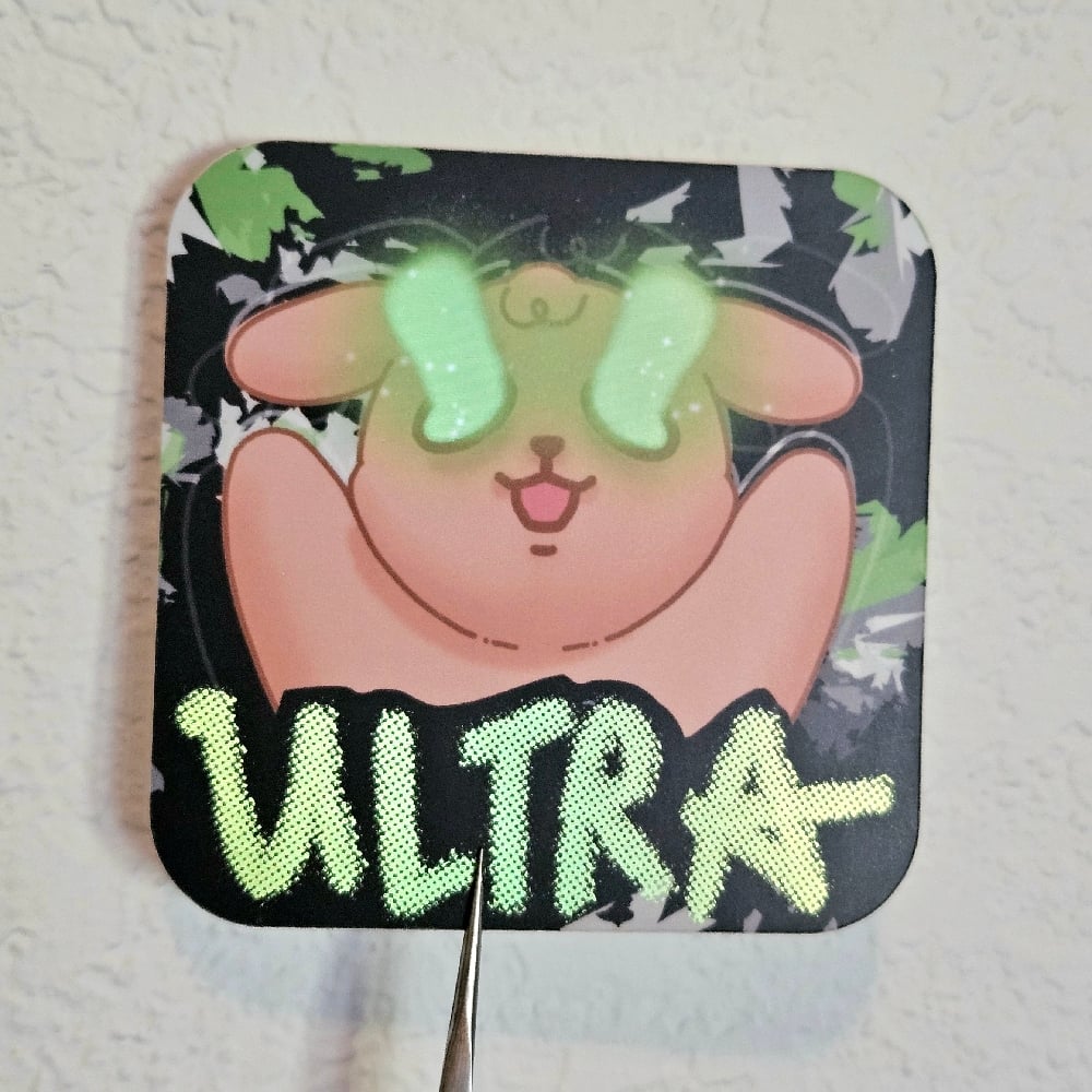 Image of PuppyM ULTRA Sticker 3" x 3"