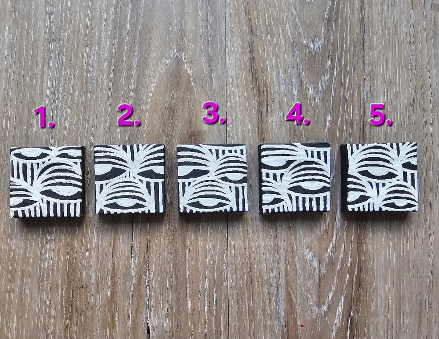 Image of Original Canvas 2 x 2 Inches