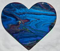 Image 1 of Art Heart Plaque 10