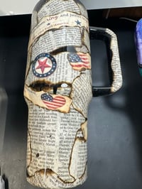40oz paper burn