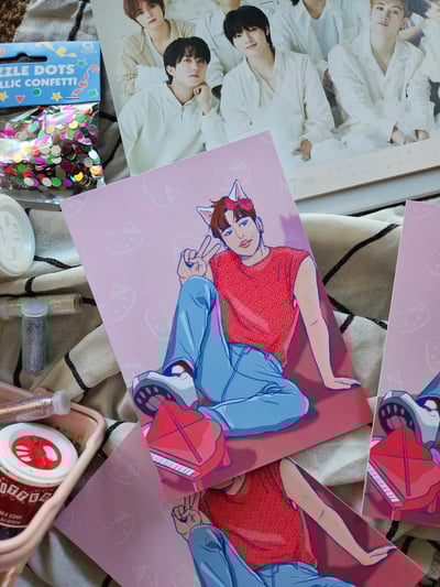 Image of Kitty Chan 🐺 Mini Print