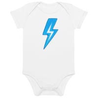 Image 1 of Organic cotton baby bodysuit