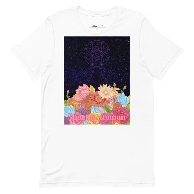 SHARING HUMAN™ "UNIVERSAL FLOWER" T-SHIRT