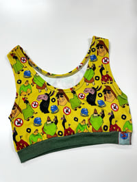 Large Pacha & Kuzco Yoga Bralette- READY TO SHIP