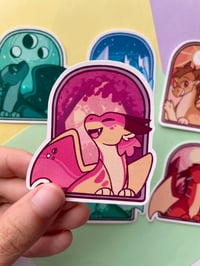 Image 3 of [WoF] Jade Winglet Sticker Series