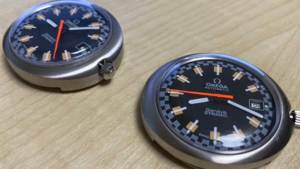 Image of 2x omega dynamic gents auto watches,BARGAIN LOT.STOCK CLEARANCE