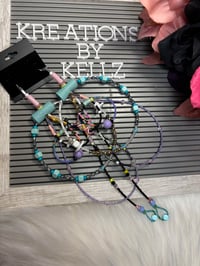 Image 1 of Pastel Vibes Large Hoops 