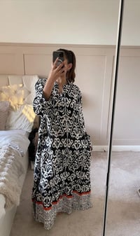 Black maxi dress 