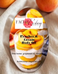 Peaches and Cream Body Oil 4 oz