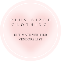 Image 1 of PLUS SIZED (Women and; Men) CLOTHING Vendors List!