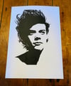 HARRY STYLES UNSIGNED SCREENPRINT.