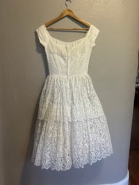 Image 9 of 1950s Tiered Lace Mini 