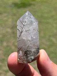 Image 3 of Red Rutile In Quartz Generator #2572