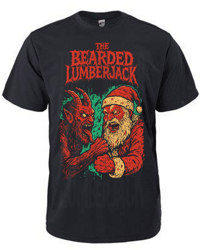 Image 1 of Krampus v Santa T-Shirt