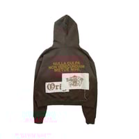 Image 1 of NULLA CULPA FADED BROWN PATCH SWEAT SUIT FULL SET