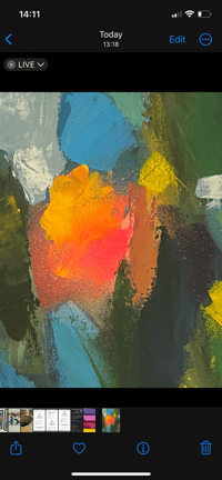 Image 3 of A Little Bit Magic, acrylic on canvas