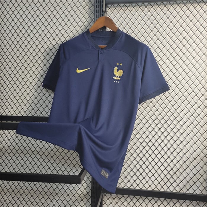 France Home Soccer Jersey 2022 - World Cup 2022