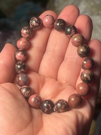 Rhodonite bracelet 