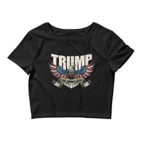 Image 1 of Trump 2024 Take Back America - Women’s Crop Tee from PatriotsCo
