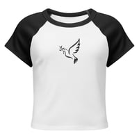 Image 1 of Cropped Dove Tee 