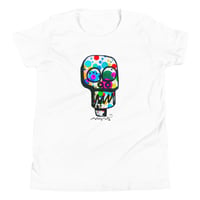 Image 1 of Youth Short Sleeve skull T-Shirt