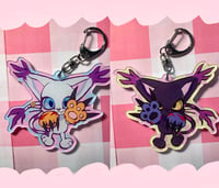 Image 1 of Gatomon/BlackGatomon Charm