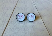 Image 3 of NMSU Cabochon Studs