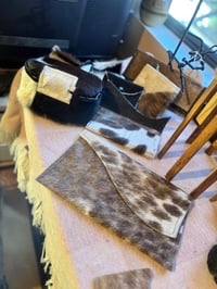 Image 1 of Exquisite Cowhide Wallets  - Handcrafted Luxury